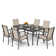 Argyri Rectangular 6 - Person 64" Long Dining Set