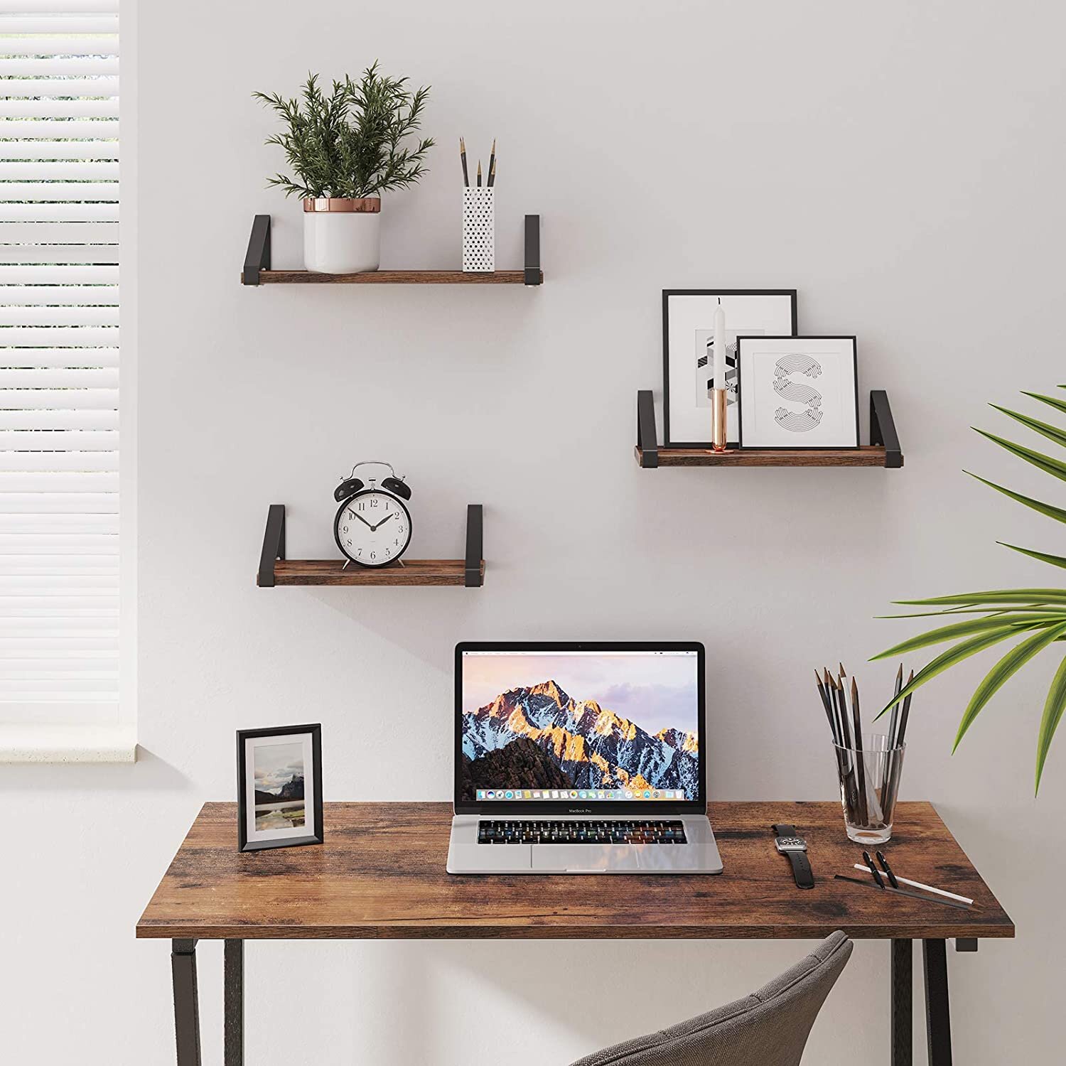 17 Stories 3 Piece Floating Shelf | Wayfair