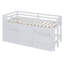 Lit mezzanine avec 4 tiroirs Kellsey