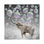 Dream Makers - Elephant Bubbles by Soaring Anchor Designs - Wrapped Canvas Print-41186784