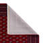 Dubai area rug Machine Woven Rectangle Red-93557218