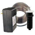 Sink Top Waste Disposal Air Switch and Dual Outlet Control Box, Flush Button