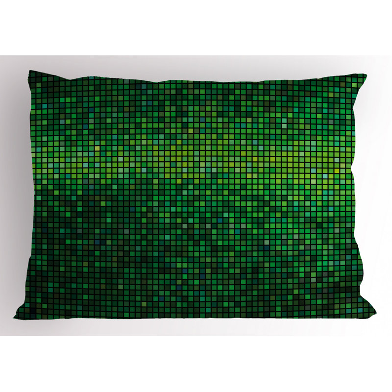 Polyester Geometric Sham Set, Twin