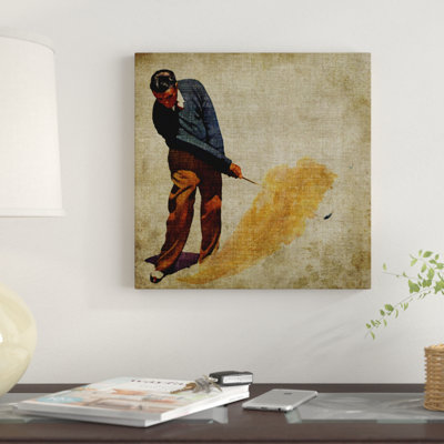 « rétro sports i », reproduction d’impression sur toile tendue
