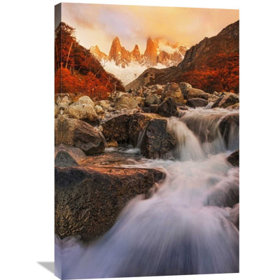 'Autumn Impression' by Yan Zhang Graphic Art on Wrapped Canvas