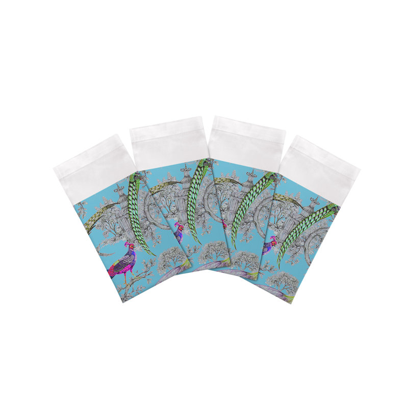 Pheasant Fall Sauvage Cotton Sateen Dinner Napkins, Orleans