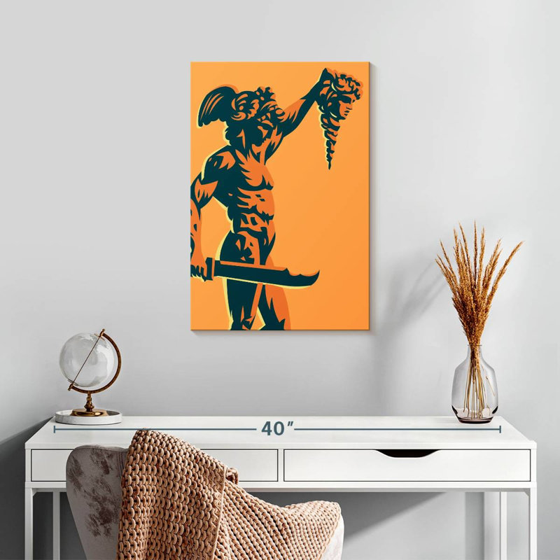 Leisha Perseus Medusa, H 24 po x l 16 po