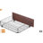 Antioch Queen Bed with 4 Drawers and Open Storage Headboard, Adjustable LED Light and Charging Station, No Box Spring Needed-1898476079-1916939460