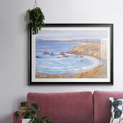 Le long de la côte II, reproduction d'art encadrée