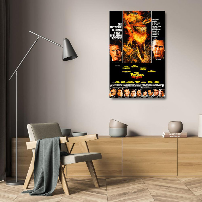 The Inferno Towering, H 24 po x l 15 po