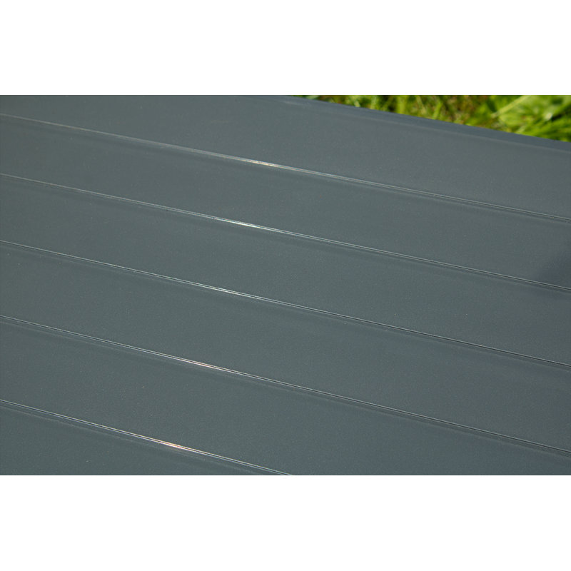 Zirke Wood Garden Bench, Anthracite