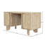 Haru Solid Wood Computer Desk