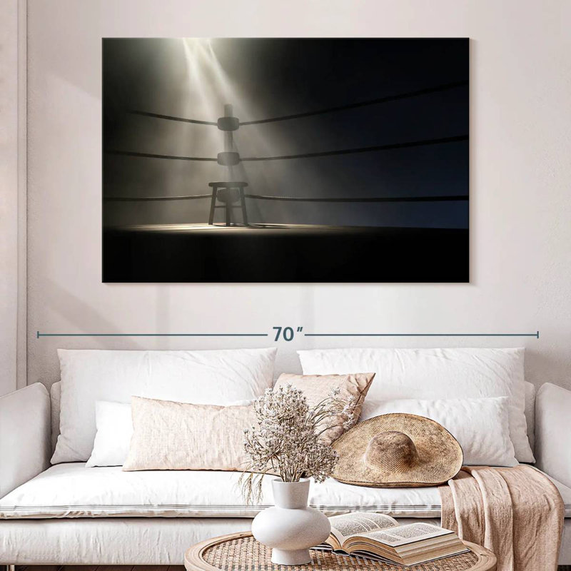 Sireci Boxing Corner, 34" H x 51" W