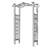White Vinyl Arbor