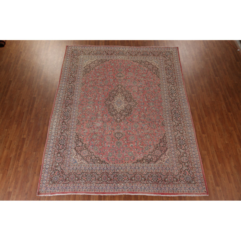 Traditional Pink   Area Rug 10x12