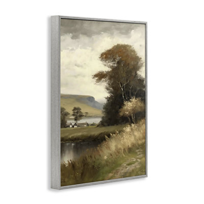 House By The Water Retreat Framed Giclee, design by Creative Studio