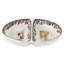 Spode Woodland Div Dish 11.5"X8.5" Phst/Malld