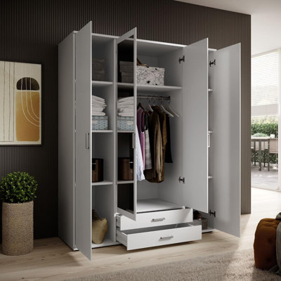 Qirat Manufactured Wood Wardrobe