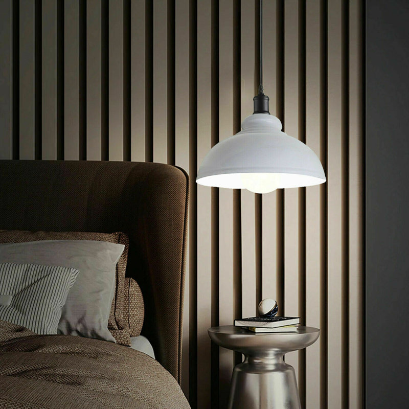 Reich 1 - Light Dome Pendant, 116cm H x 29cm W x 29cm D, Matt White