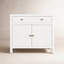 Nora 54 in. W Wood 1 Drawer 2 Door Accent Storage Cabinet-1716633001
