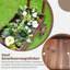 Calumet Wood Wheelbarrow Planter