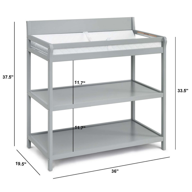 Shailee Changing Table, Gray