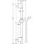 Unica S 36" Wall Bar-3543679
