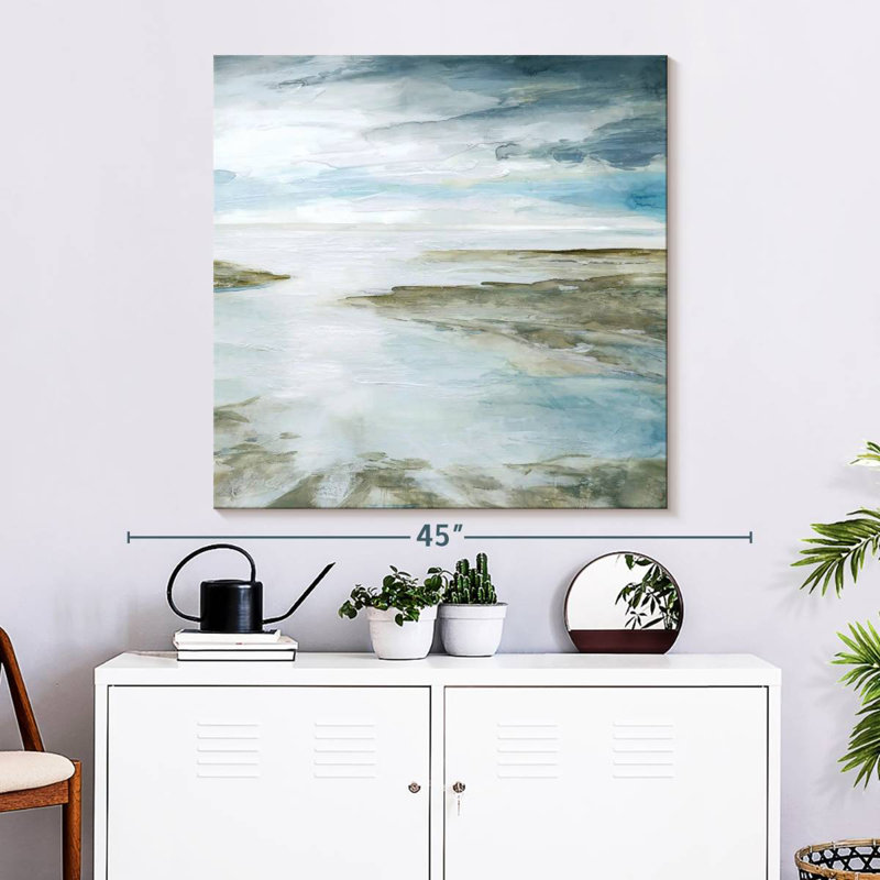 Avery Shimmering Tides, 33" H x 33" W