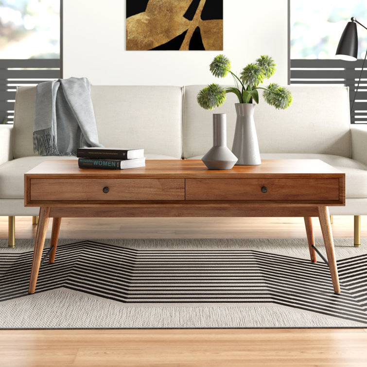 Andersen Solid Wood Top Coffee Table