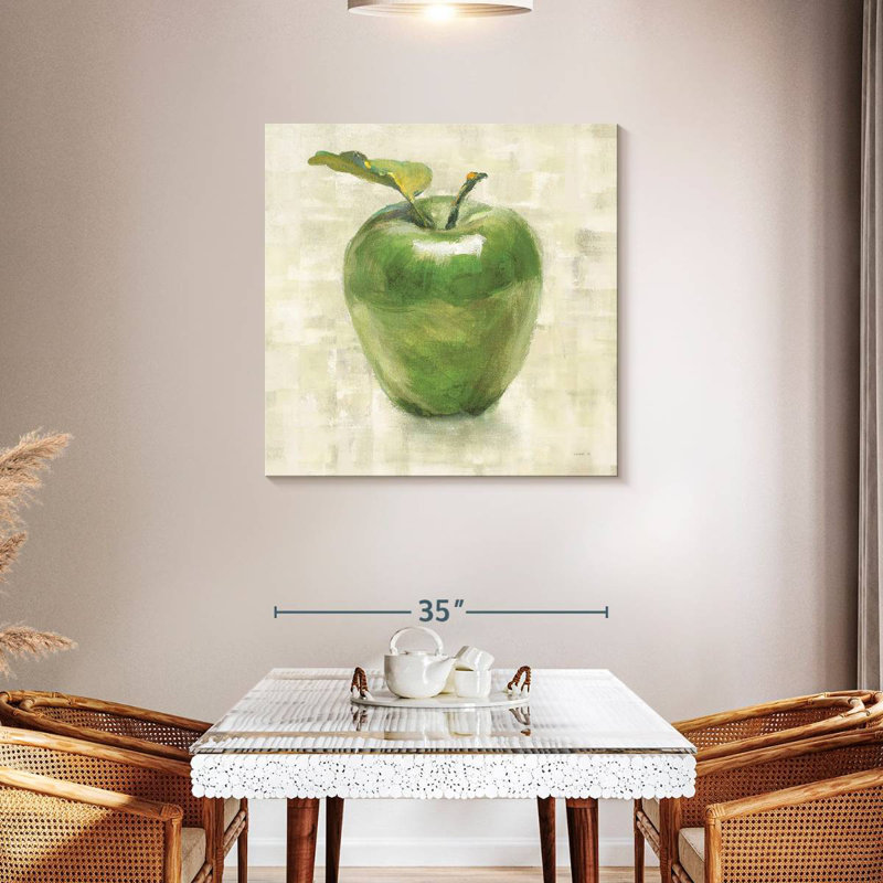 Yarlin Green Apple, 36" H x 36" W