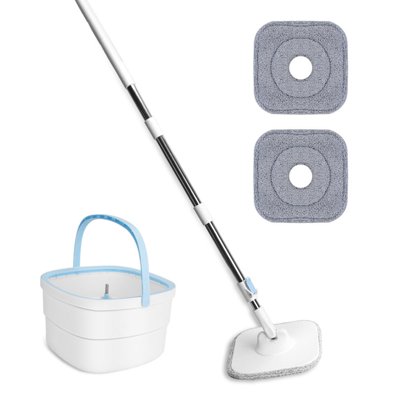 Spin Mop and Bucket with Wringer Set