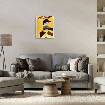 Publicité rétro sur toile, design par Marcus Jules
