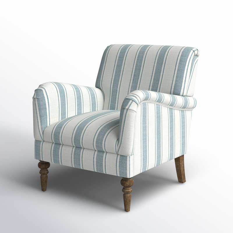 Fauteuil Ariana, Rayures bleues