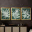 «Water Palm Fossil I», toile tendue avec châssis sur mesure - 3 pièces-52300113-52300112