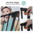 29.5-48.4" Walk-Thru Safety Gate with Adjustable Cat Door-94230774