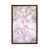 Toile encadrée de bois rustique foncé