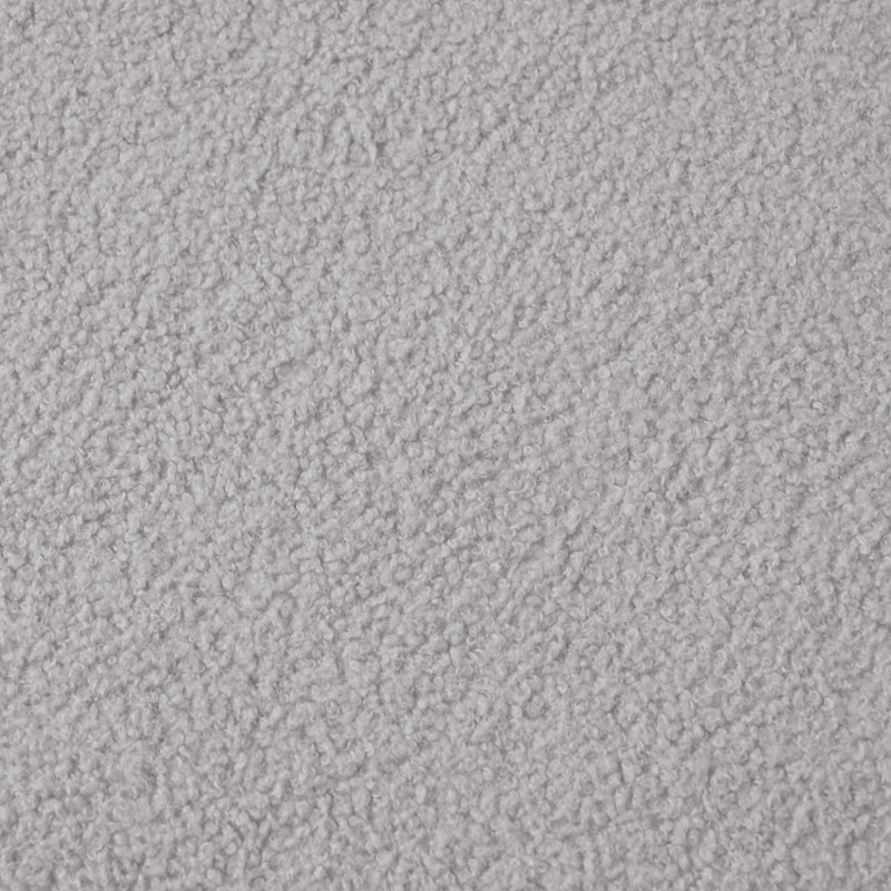 66,93 pouces, causeuse courbée à compression et éponge, tissu en velours, Grey