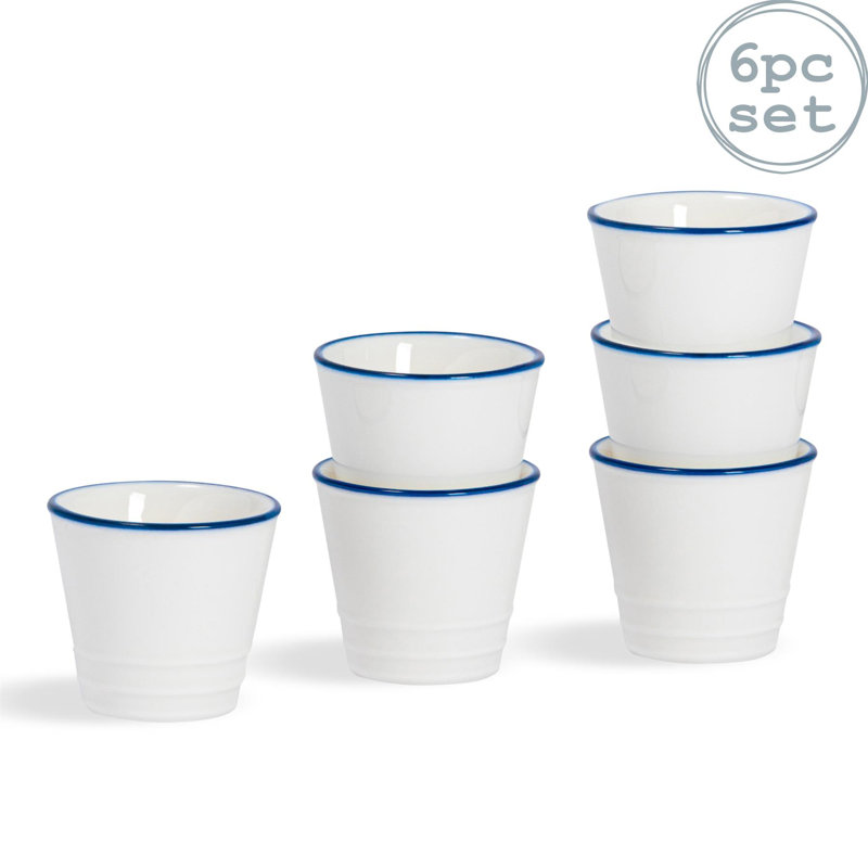 Nicola Spring - White Farmhouse Egg Cups - 5cm