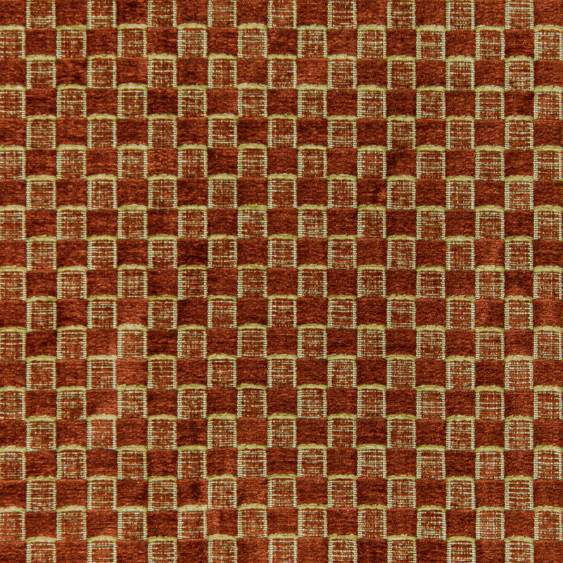 Linford Allonby Weave Fabric, Cinnabar