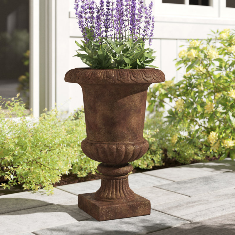 Pot de fleurs décoratif d'intérieur 21,5 po H 21,3 po