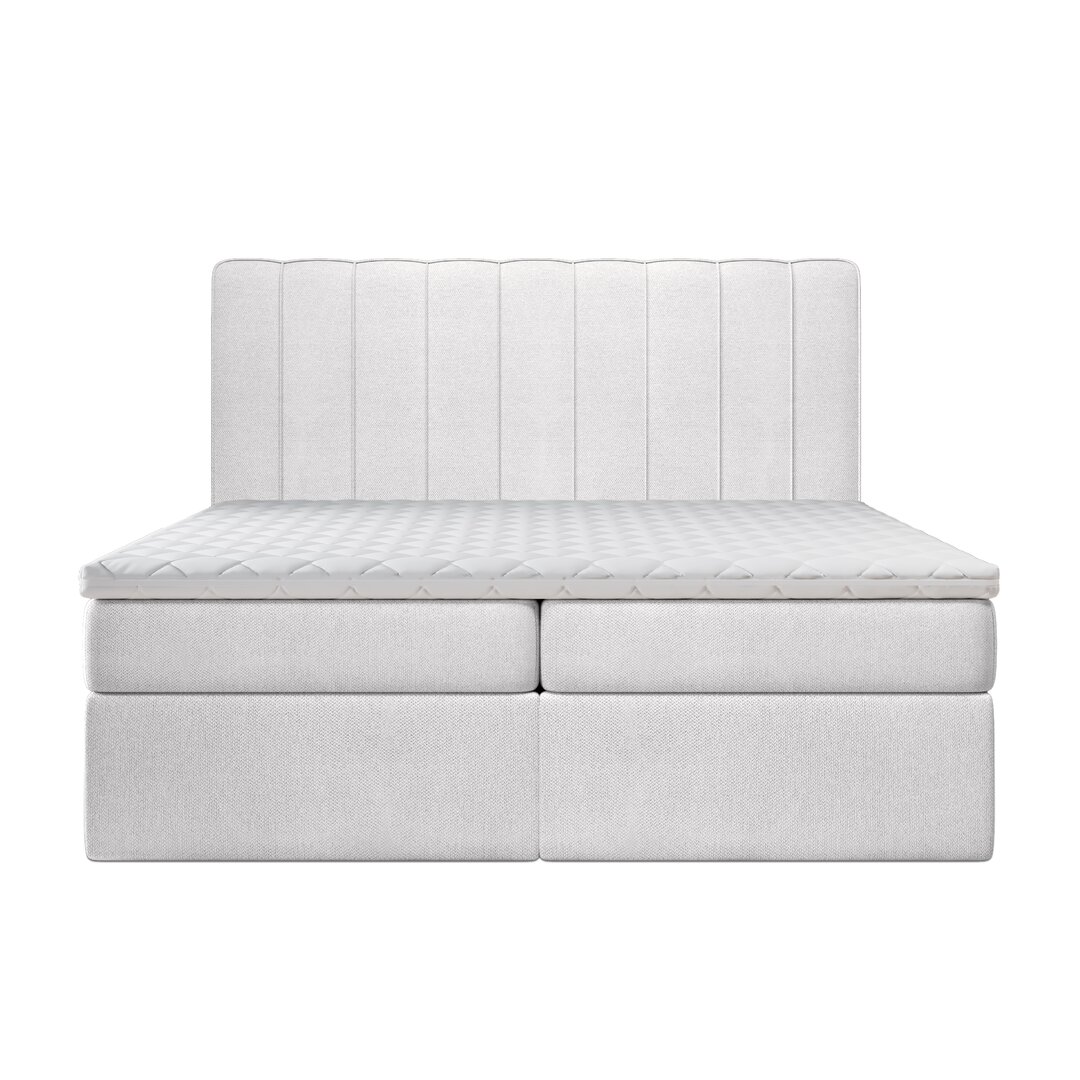 Boxspringbett Callini mit Topper und Bettkasten