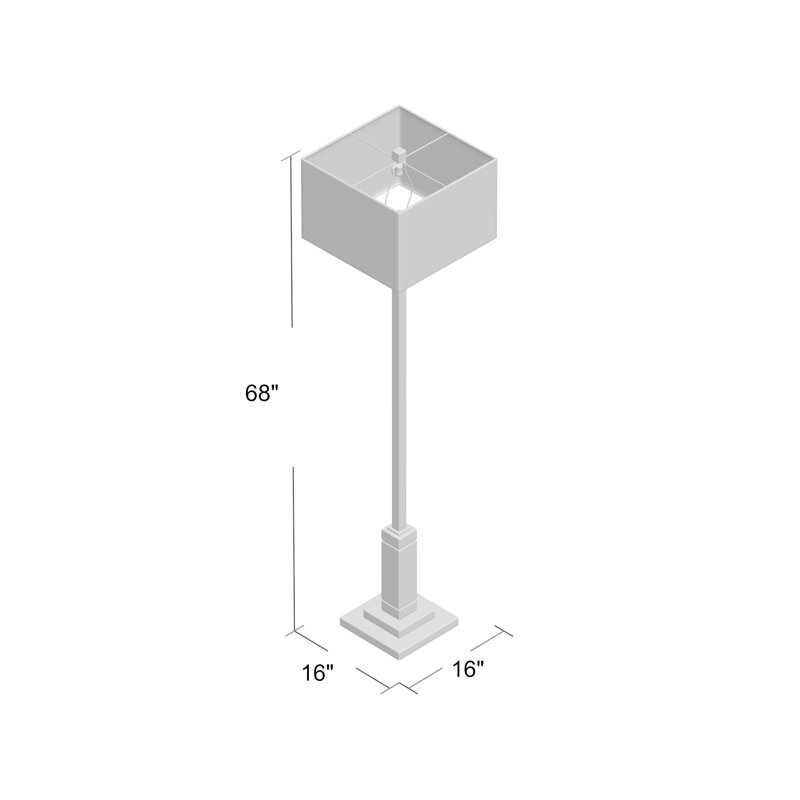 Sote 68'' Traditional Floor Lamp