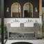 Ensemble de meuble-lavabo double 60 po Hitton-1418335839-1425389396
