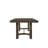 Weathered Oak Finish Dining Table