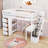Graesen Kids Twin Loft Bed with Drawers-239165158