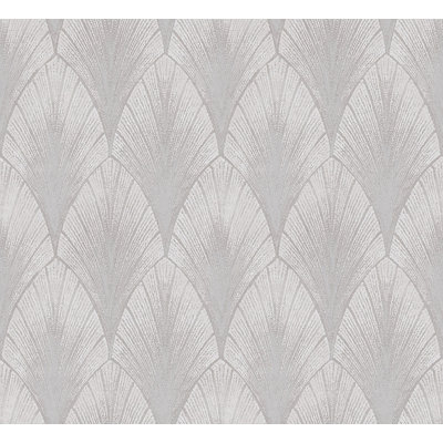 Gray Resource Geometric Wallpaper Roll