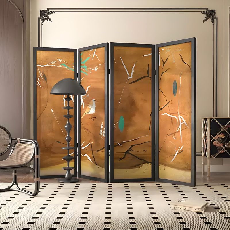 Tropical Sparrow Screen, 70.87" H x 94.49" W x 1.57" D