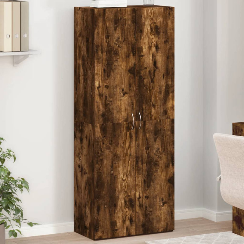 Storage Cabinet, Smoked Oak