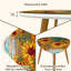 Ensemble de 2 tables basses gigognes Triangle