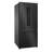 Cosmo 30 In. Vista Collection 17.5 Cu. Ft. Counter Depth 3-door French Door Refrigerator, Freezer Drawer, Handles, Matte Black